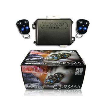 Autopage C3 RS-665 3-Channel Vehicle Security System, Car Alarm