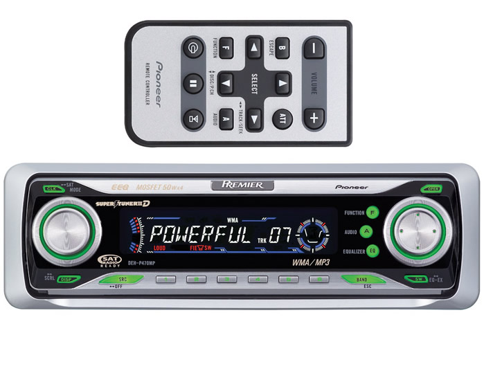 Pioneer Premier DEHP470MP CD/MP3/WMA/WAV Receiver