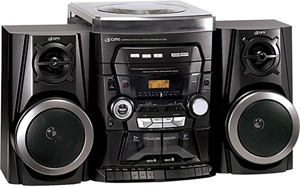 system gpx cd cassette stereo turntable fm deck am discontinued availability