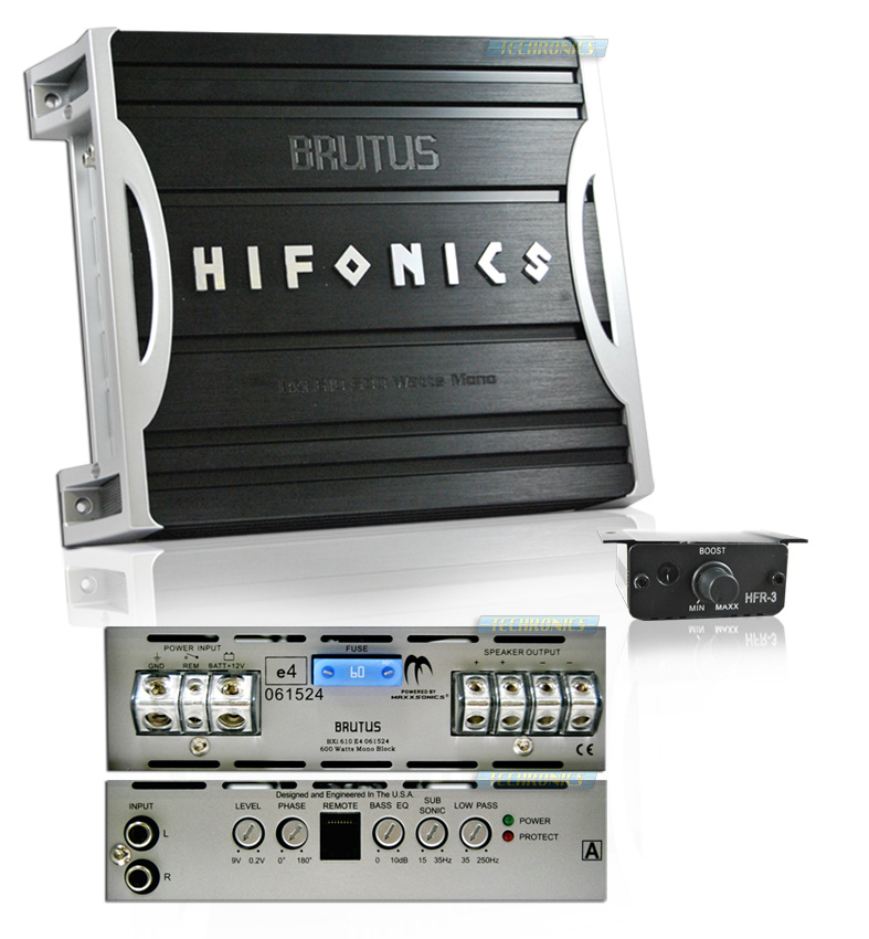 hifonics amp 3000 watt 600w rms